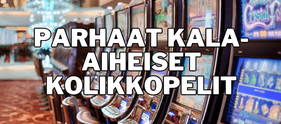 kala-aiheiset kolikkopelit