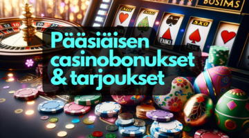 Pääsiäisen casinobonukset ja tarjoukset 2024